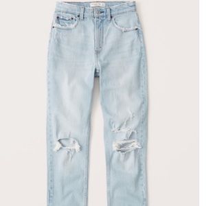 Abercrombie High Rise Mom Jeans
